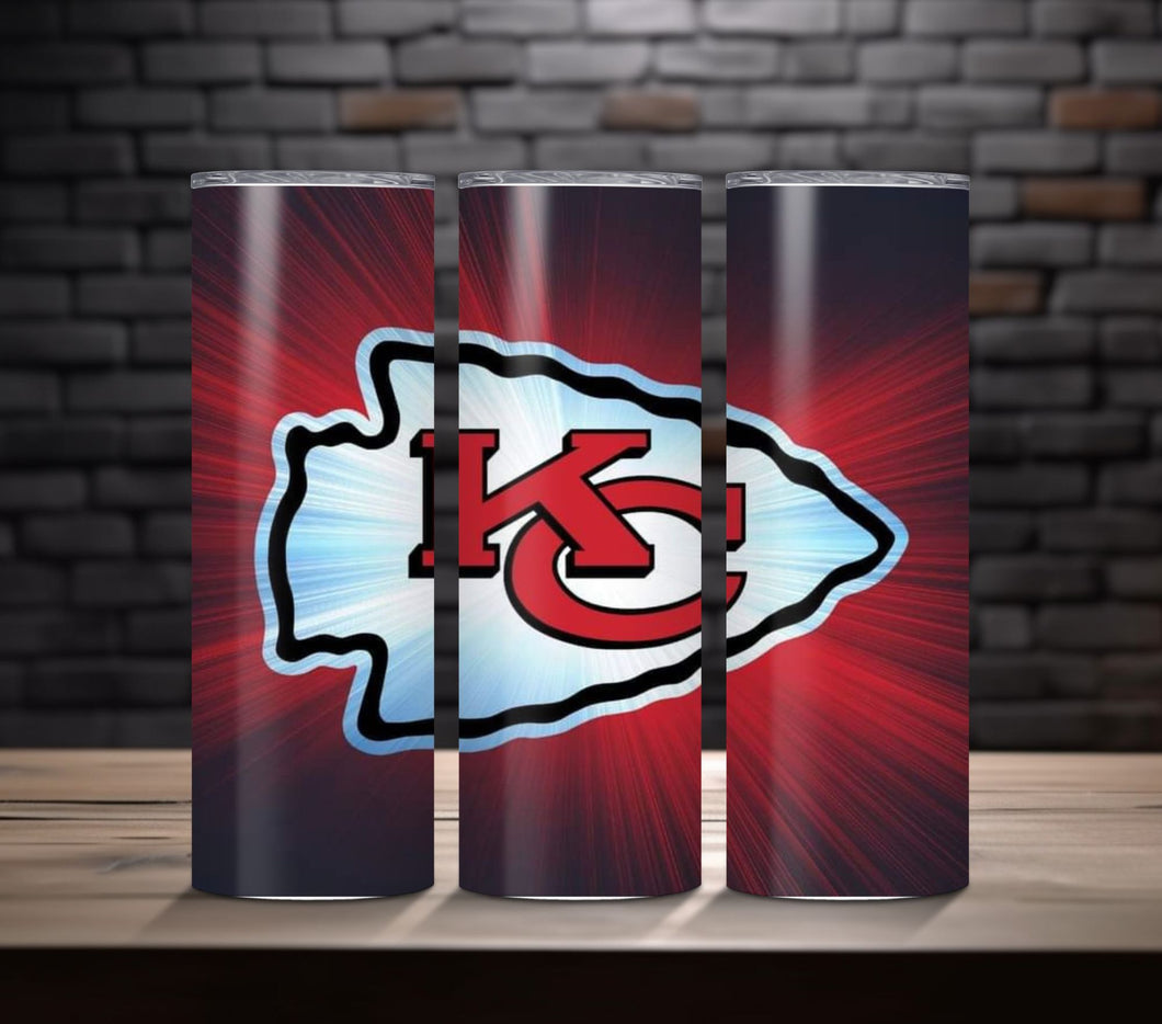 KC Chiefs Arrow Black and Red