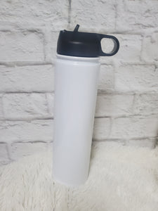 20oz Totally Straight Water Bottle Sublimation Tumblers