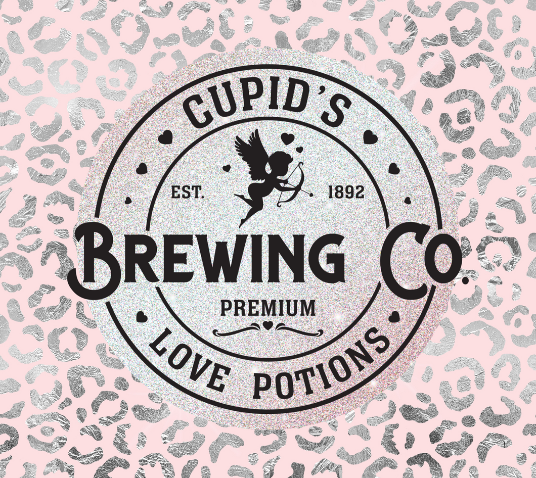 Cupid's Brewing Co Tumbler Sublimation Transfer