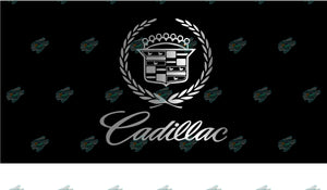 Cadillac License Plate Sublimation Transfer