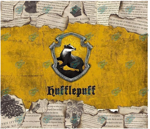 Harry Potter Hufflepuff Tumbler Sublimation Transfer