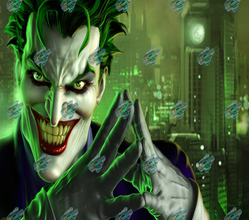 Joker Tumbler Sublimation Transfer