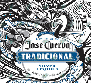 Jose Cuervo Tradicional Silver Tumbler Sublimation Transfer