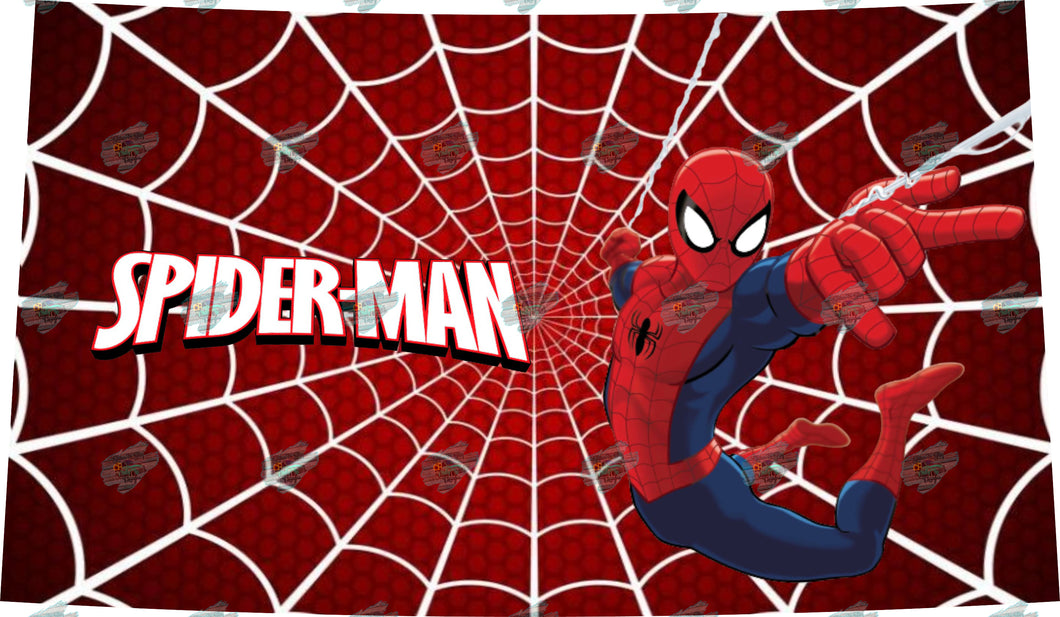 Spiderman Tumbler Sublimation Transfer
