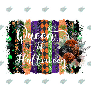 Queen of Halloween Sublimation Transfer