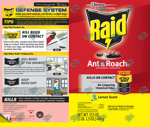 Raid Ant & Roach Tumbler Sublimation Transfer