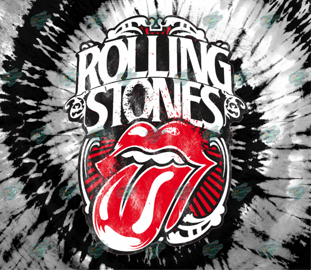 Rolling Stones PNG Tumbler Wrap