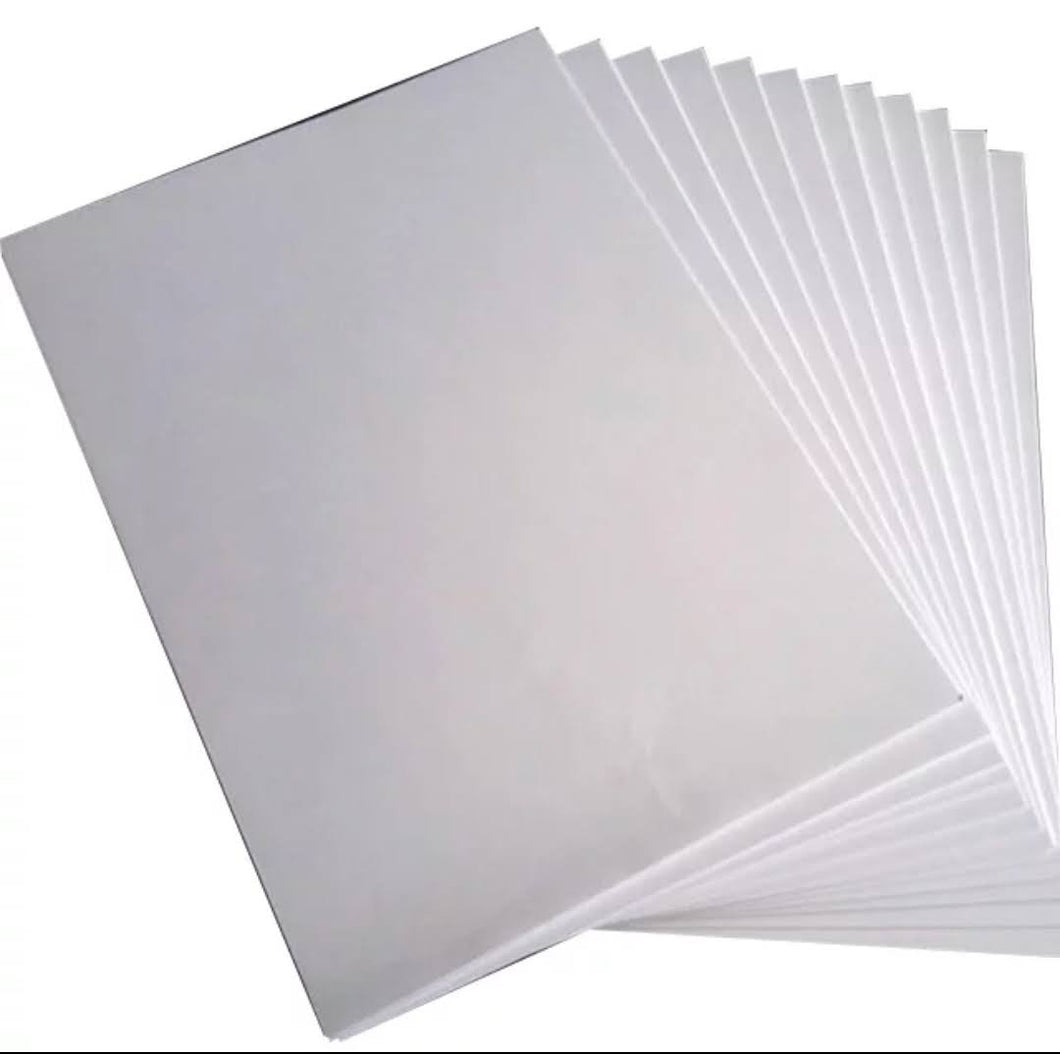 White Inkjet Waterslide Paper