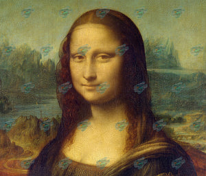 Mona Lisa Tumbler Sublimation Transfer